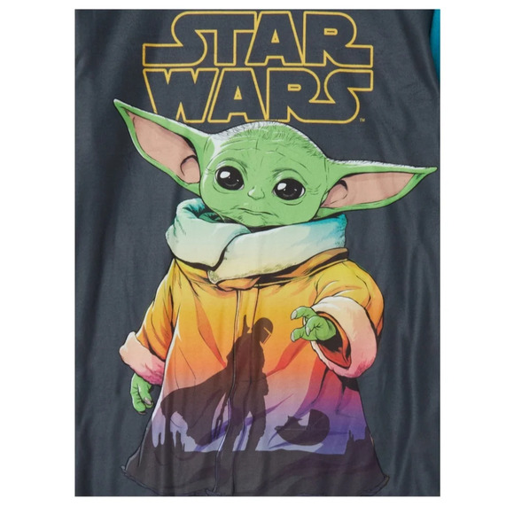 Boys Size 6/7 2pc Pajama Set Star Wars The Mandalorian The Child Disney NWT - Picture 2 of 2